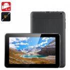 9 Inch Android 4 4 Tablet features an A33 Quad Core A9 CPU  Mali 400 GPU  8GB Internal Memory and Micro SD Card Slot