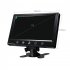 9 Inch High Definition Car Monitor Rearview Camera Parking Assistance Monitors Vga Display 9 35V Black