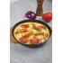 9 Inch Pizza Non coated Bottom Baking Pan Cake Round Corrugated Plate Pizza Mold As shown