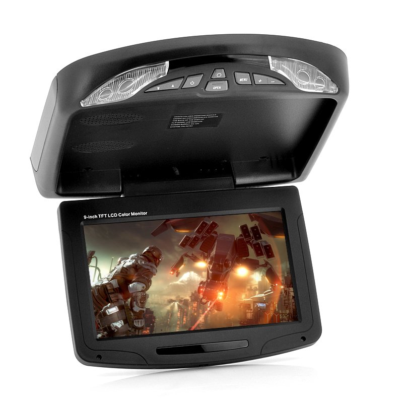 9 Inch Roof Mounted Car Monitor w/ AV OUT