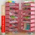 9 Layers Shoes Rack Assemble Home Dustpoof Storage Shoe Cabinet HBY09B
