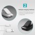 9 Leds Clip On Book Light 3 Color Temperatures Stepless Dimming USB Rechargeable Touch Sensor Reading Lamp For Book Lovers White