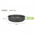 9 Pcs Outdoor Camping Cookware DS310 Picnic Cooking Set With Cooking Pot Frying Pan Kettle Plastic Bowl Spoon Rice Shovel Loofah Pouch Green  plus accessories 