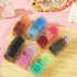 9 Pcs set Hair Rope Gradient Color Simple Style Rubber Head Band A01 14 12
