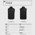 9 Zones Heating Vest for Men 3 level Adjustable Temperature Usb Electric Heating Vest Blue