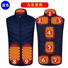 9 Zones Heating Vest for Men Adjustable Temperature Usb Electric Heating Vest