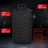 9 Zones Heating Vest for Men 3 level Adjustable Temperature Usb Electric Heating Vest Blue