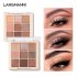 9 color  Eyeshadow  Palette Warm Earth Color Non flying Powder Pearly Matte Eye Makeup Palette L2106