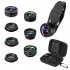 9 in 1 Phone Camera Lens 2X Zoom Lens   0 36X Super Wide Angle Lens   198   Fisheye Lens   15X   20X Macro Lens   CPL   Kaleidoscope Lens   Starburst Lens for Sm