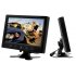 9 inch car monitor with touch button  PAL and NTCS vido system and easy to mount bracket system   Enjoy movies and more in your car