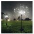 90 120 Leds High Brightness Ground Plug Solar  Lights Outdoor Lawn Fairy Lighting Lamp For Gardens Courtyards Weddings Decoration 90 lights warm white