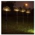 90 120 Leds High Brightness Ground Plug Solar  Lights Outdoor Lawn Fairy Lighting Lamp For Gardens Courtyards Weddings Decoration 120 Lights Warm White