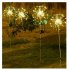 90 120 Leds High Brightness Ground Plug Solar  Lights Outdoor Lawn Fairy Lighting Lamp For Gardens Courtyards Weddings Decoration 120 Lights Warm White