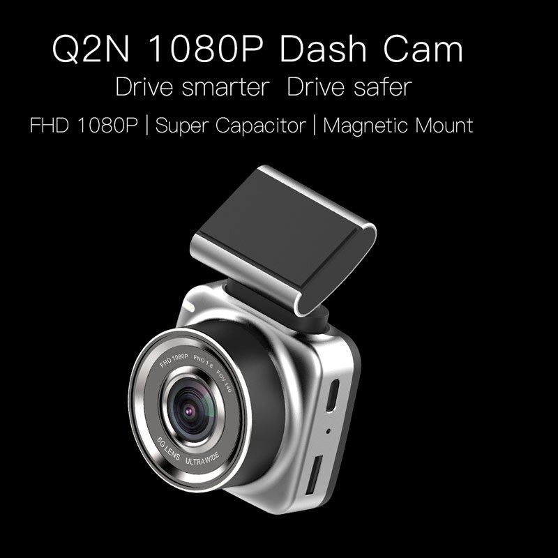 Anytek Dash Cam Camera 2 Inch Display Q2N 1080FHD Driving Recorder G-sensor Technology 200W Dash Cam Loop Recording 