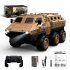 9510e 1 16 Remote Control Military Truck 6wd 2 4ghz Army Truck High Speed 30km h RC Car Toys Light Brown