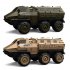 9510e 1 16 Remote Control Military Truck 6wd 2 4ghz Army Truck High Speed 30km h RC Car Toys Army Green
