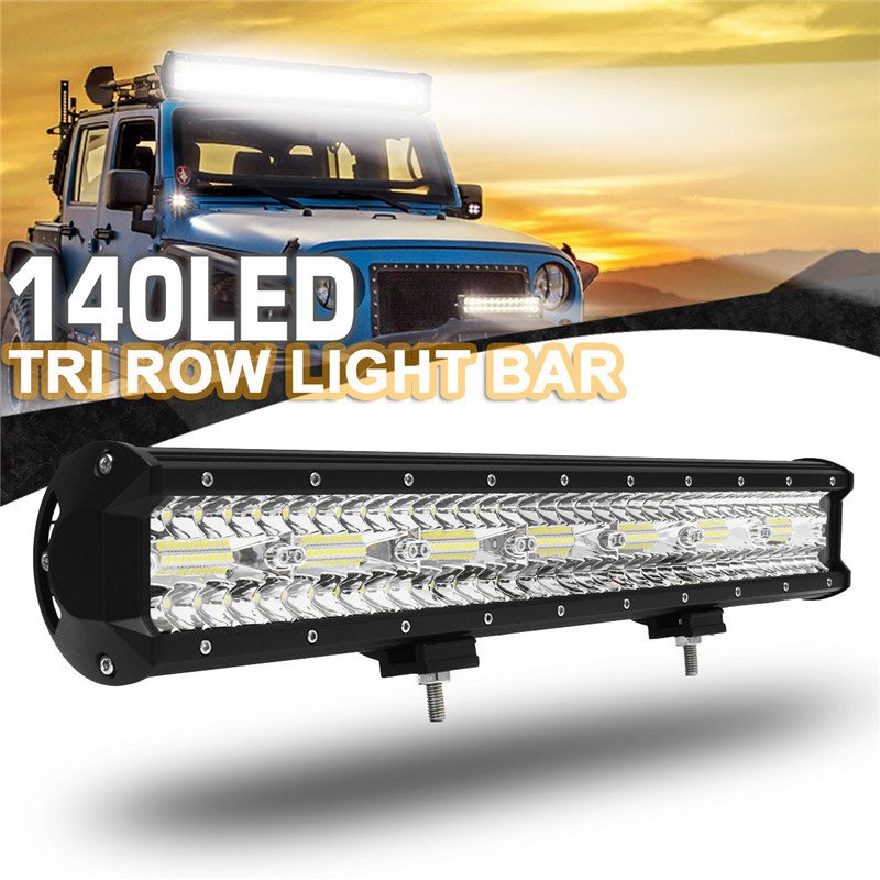 20 inch 420W LED Combo Beam Work Driving Light Bar Offroad Truck ATV 4WD UTE 