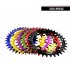 96BCD Positive and Negative Gear Plate Bike Single speed Disc Oval Modified Tooth Plate black 96bcd disc 32T