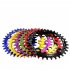 96BCD Positive and Negative Gear Plate Bike Single speed Disc Oval Modified Tooth Plate red 96bcd disc 32T