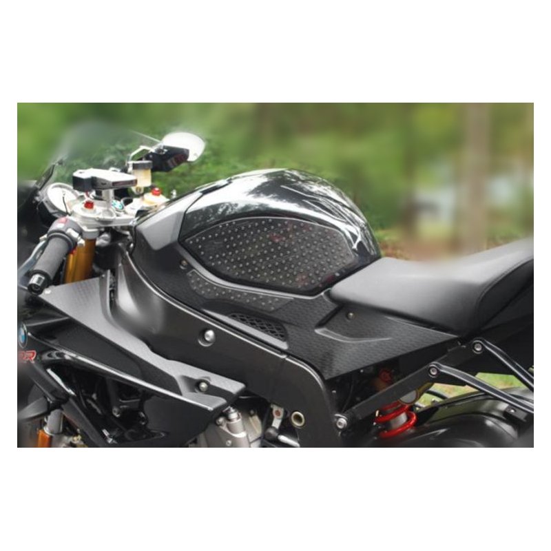 Motorcycle Tank Pad Protector Sticker Decal Tank Traction Pad with 3M Fit for Kawasaki ER-6N 06-15 