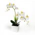 9LEDs Simulate Phalaenopsis Pot Lamp with White Light for Decoration White light