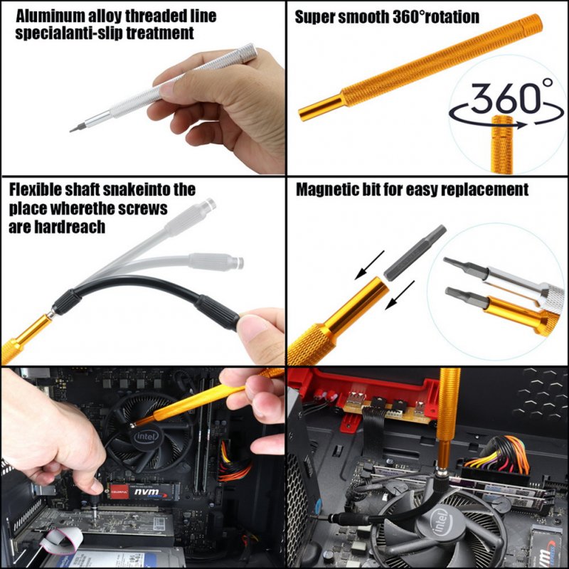 120-in-1 Screwdriver Set Household Mobile Phone Repair Tools Toy Disassembly Tool Kit