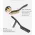9Pcs Brushes Cleaning Set  Brass Wire Nylon Wire Stainless Steel Wire Bristle Brushes  Strong Handle Grip  For Cleaning Welding Slag  Rust And Dust Removal 9 pi