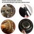 9Pcs Brushes Cleaning Set  Brass Wire Nylon Wire Stainless Steel Wire Bristle Brushes  Strong Handle Grip  For Cleaning Welding Slag  Rust And Dust Removal 9 pi