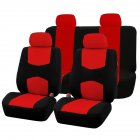 9Pcs Car Seat Covers Set for 5 Seat Car Universal Application 4 Seasons Available