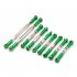 9Pcs WLtoys 12428 FY 03 Adjustable Metal Pull Rod for 1 12 RC Car Upgrade Accessories green