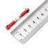 9Pcs WLtoys 12428 FY 03 Adjustable Metal Pull Rod for 1 12 RC Car Upgrade Accessories red