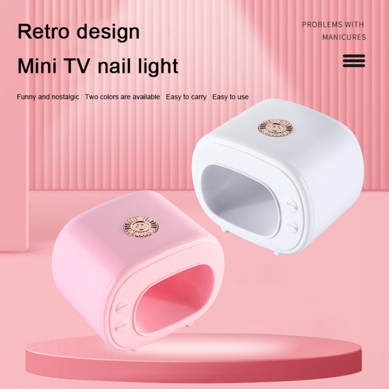 UV Light For Nails Mini UV LED Nail Lamp Portable Nails Quick Drying Nail Lamp Art Tools For Gel Travel Home 