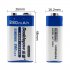 9V Ni MH Rechargeable Battery NiMH 9V Battery for Wireless Microphone Remote Control Doorbell