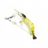 9cm Simulation Prawn Fishing lure Multicolor Luminous Tackle Bait Sea fishing Soft bait fishing tool 5 Red head and yellow body