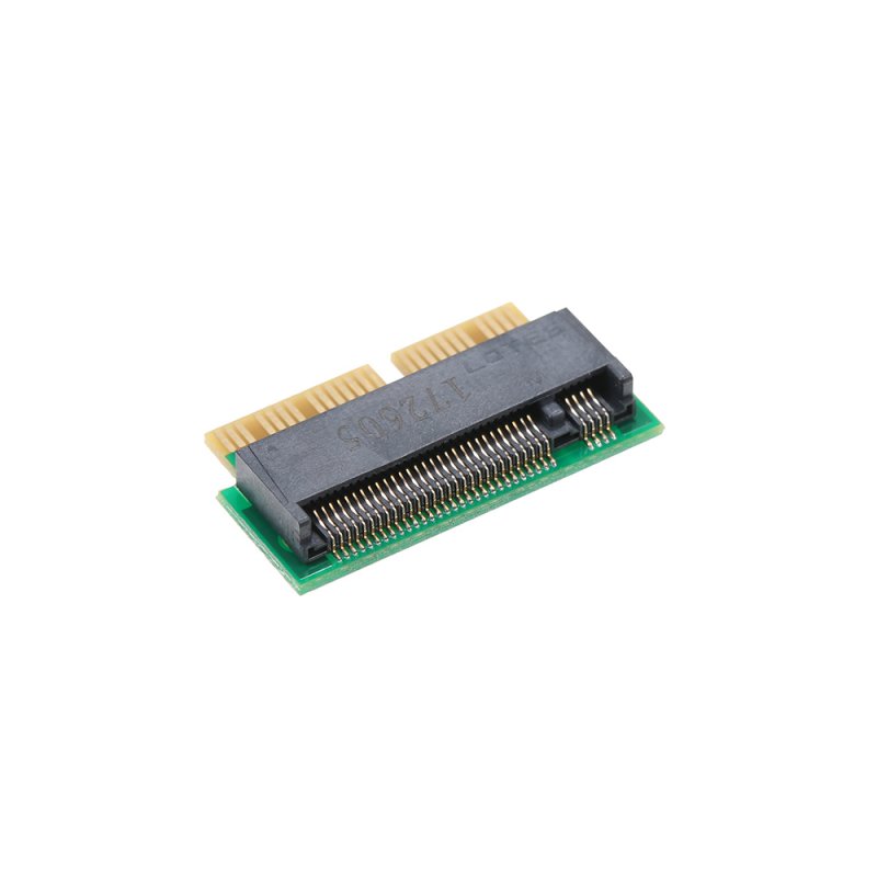 12+16Pin NGFF M.2 NVME SSD Convert Card Adapter Card for MacBook Air A1465 A1466 Pro A1398 A1502 Upgrade 2013-2015 Support SSD 