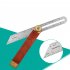 9inch Stainless Steel Sliding Angle Ruler with Wooden Handle Multi Angle Adjustable Measurement Tool 0 20cm