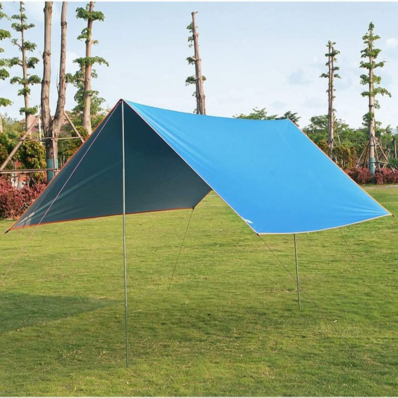 Outdoor Tent Shade Waterproof Sunshade Uv Resistant Oxford Cloth Outdoor Camping Tourist Beach Sun Shelter 