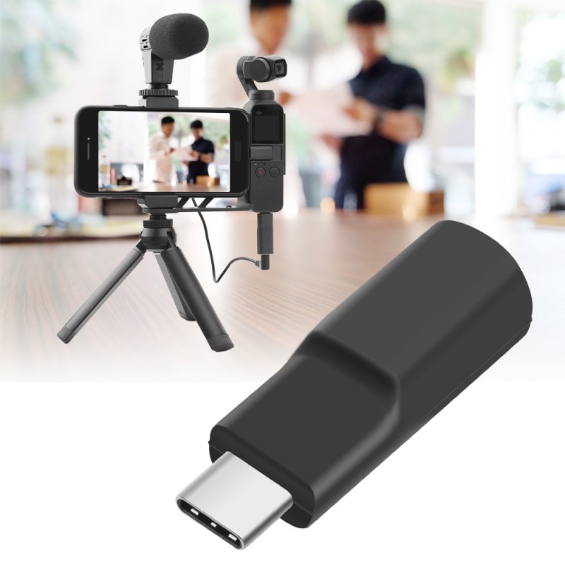 Audio Adapter Connector for DJI OSMO Pocket Handheld Gimbal Accessiories 