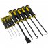 9pcs Oil Seal O rings Removal Tool Screwdriver Automotive Electronic Precision Hooks Puller Auto Repair Tool red