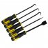 9pcs Oil Seal O rings Removal Tool Screwdriver Automotive Electronic Precision Hooks Puller Auto Repair Tool red
