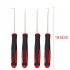 9pcs Oil Seal O rings Removal Tool Screwdriver Automotive Electronic Precision Hooks Puller Auto Repair Tool red