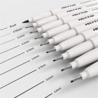 9pcs Precision Micro-line Pens Brush Combo Set Anime Clothing Drawing Pen Kit