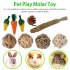 9pcs set Pet Chew  Sticks Tooth Cleaning Toy Rabbit Molar Toy Set Cage Bite Stick Accessories 9pcs set