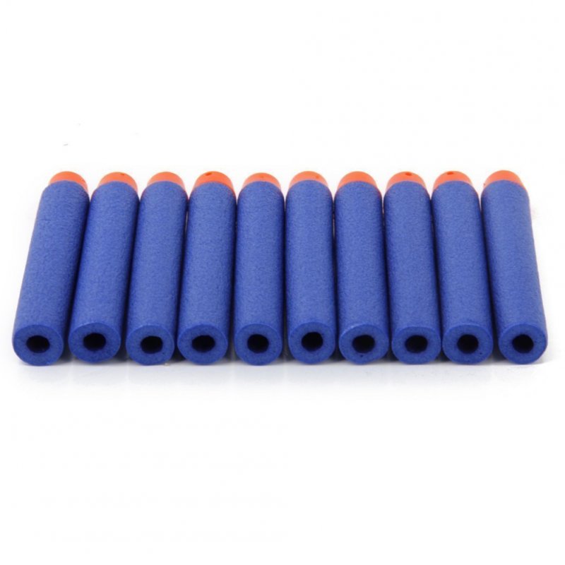 10 Pcs/bag 7.2cm Hollow  Head  Soft  Darts  Toy For Nerf N-strike Elite Series Blasters 10pcs/bag