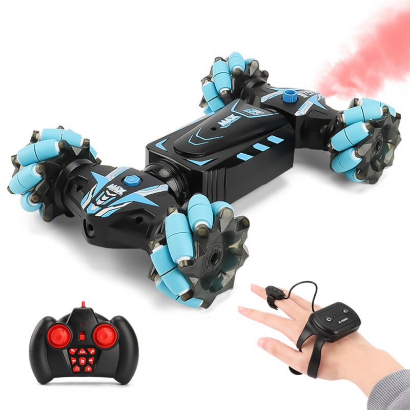 Jc01 Remote Control Spray Stunt Car Traverse Wheel Light Sound Multi-function Remote Control Vehicle 