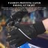 A Pair Men Women Cycling Gloves Thickened Warm Touch screen Wind proof Gloves black L
