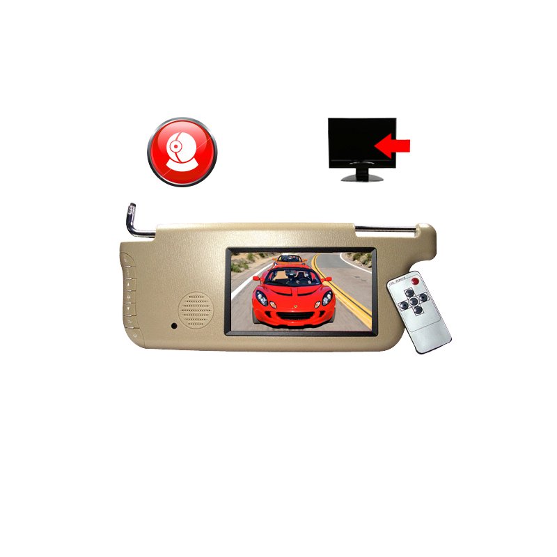 Car Sun Visor Monitor