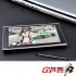 A handheld portable GPS navigation device that utilizes the lightning fast Atlas IV chip  2GB flash memory  and the WIN CE 6 0 operating system for awesome powe