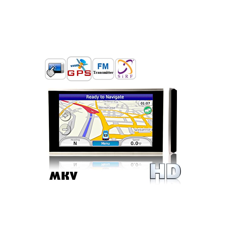 6.2 Inch HD Touch Screen GPS Navigator
