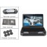 A roof mounted car monitor is a great vehicle space saver that will let you watch movies and play games on a large bright screen